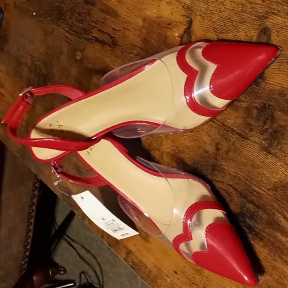 NWT sexy Red A New Day Multiple Sized Stunning Kitten 2" Heels - Picture 3 of 13